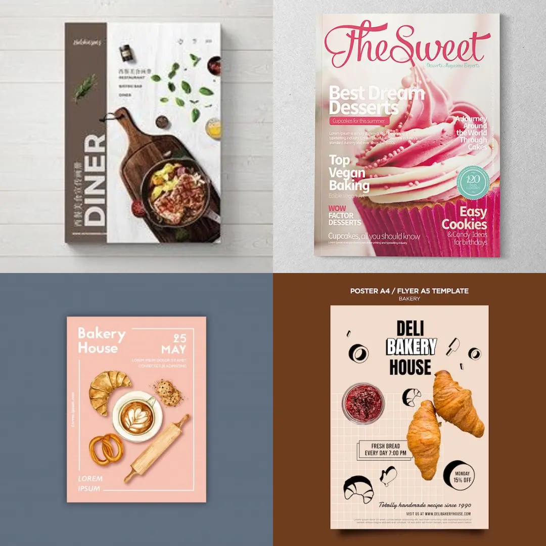 Food catalogue artexpress design