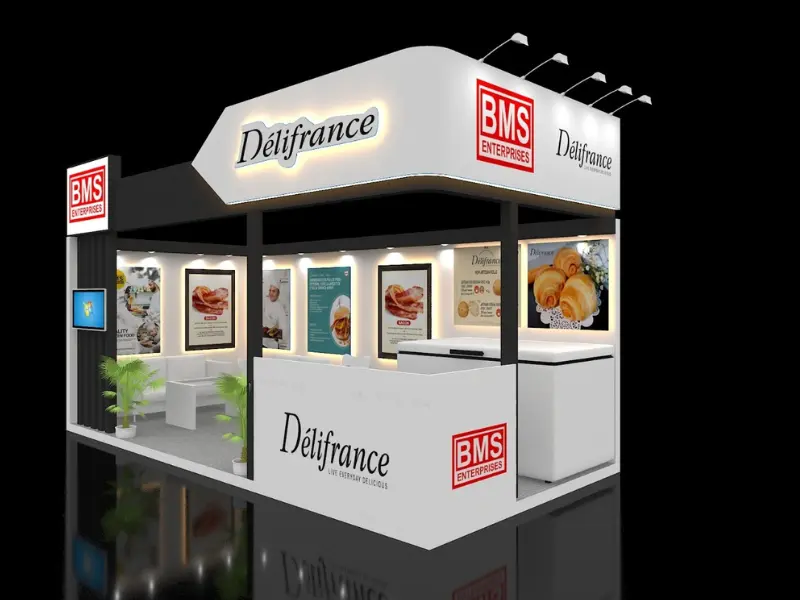 BMS 3d Exhibition Stall Design By Artexpress