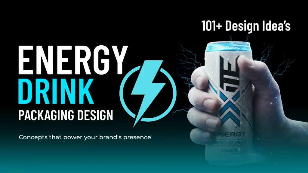 energy drink packaging design