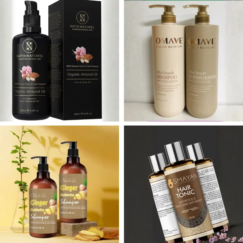 Hair Care packaging Design