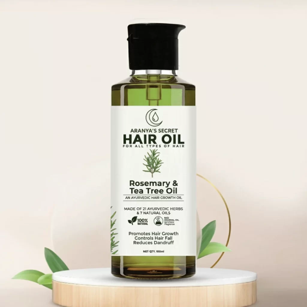 Hair oil packaging design artexpress