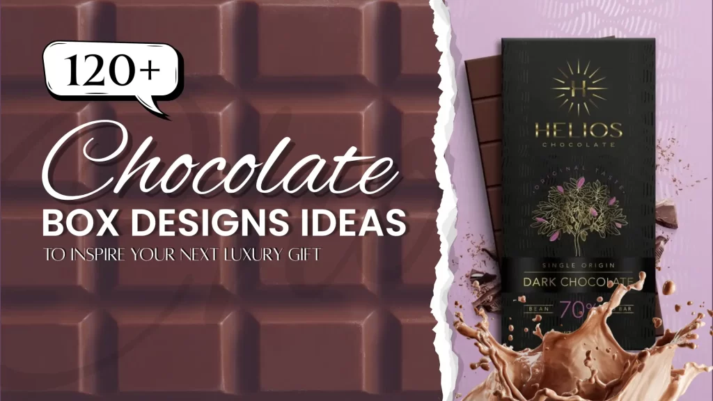 Chocolate box packaging design