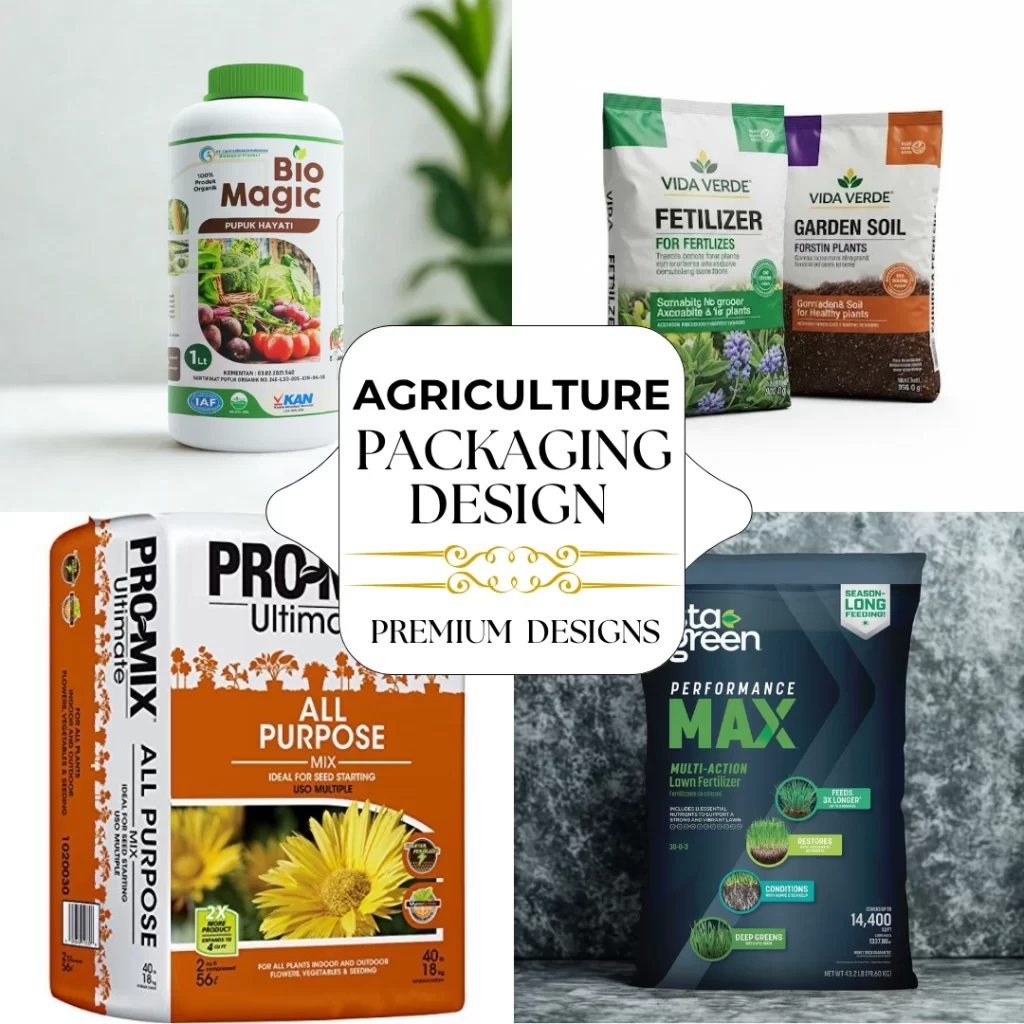 agriculture product packaging design