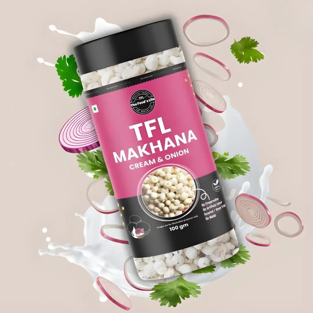 Makhana Packaging Design