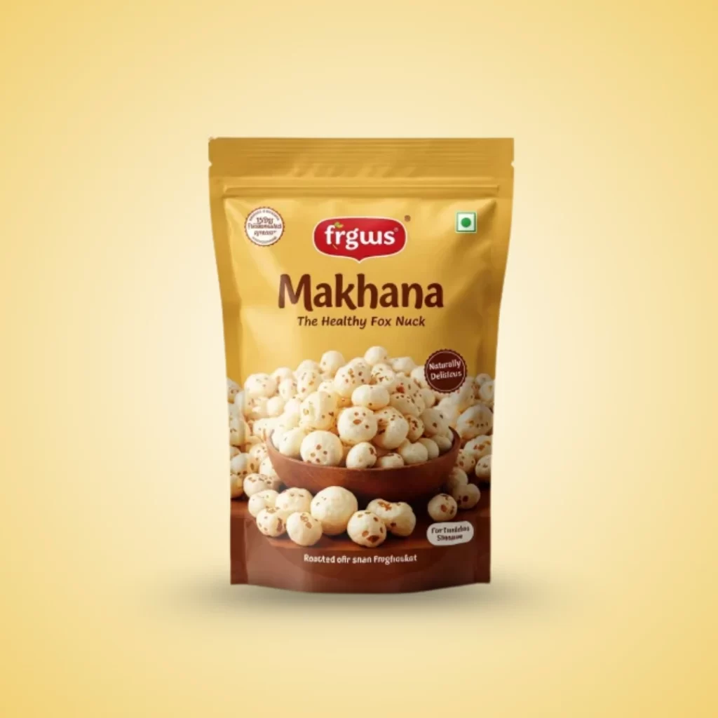 Makhana Packaging Design