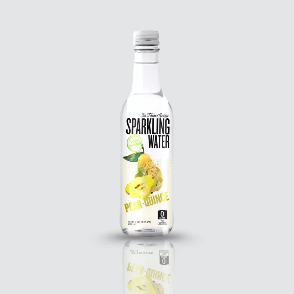 transparent beverage packaging design