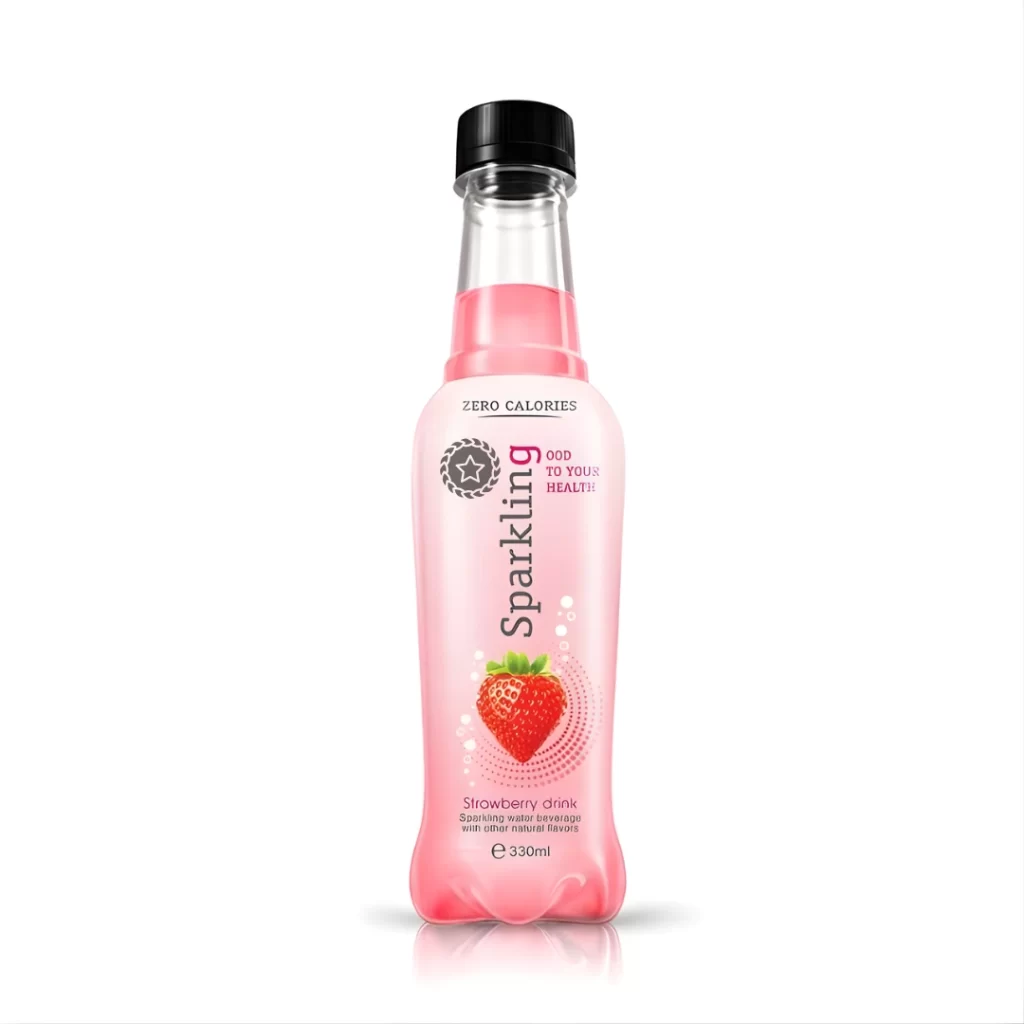 transparent beverage packaging design