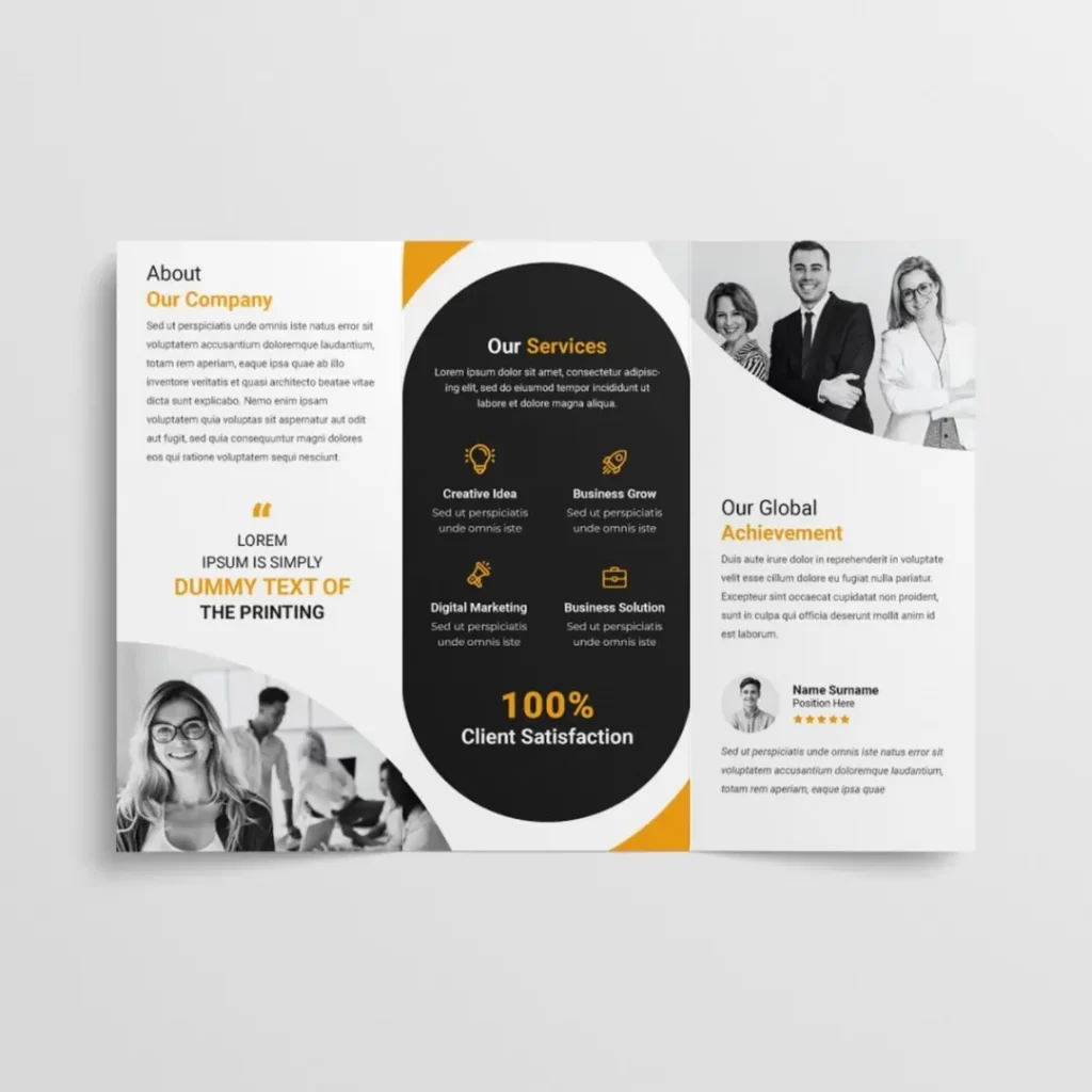 Brand Story Flyer Design