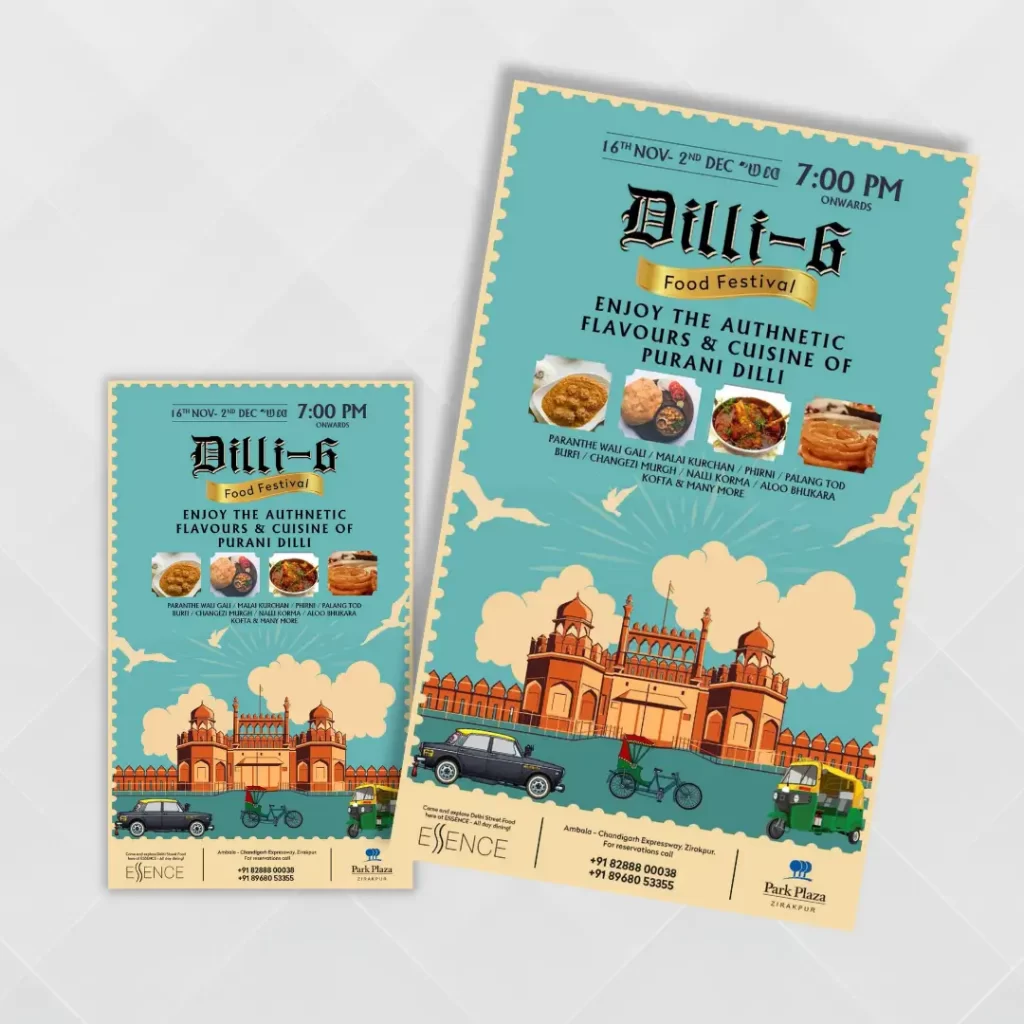 Local Market Flyer design artexpress