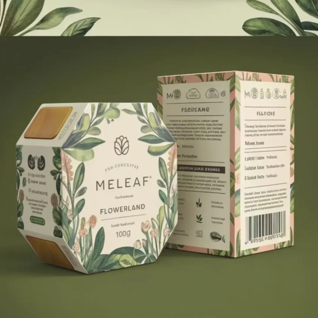 Packaging design with Illustration