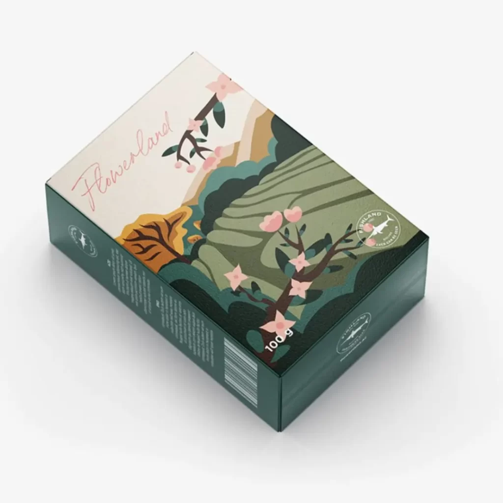 Packaging design with Illustration