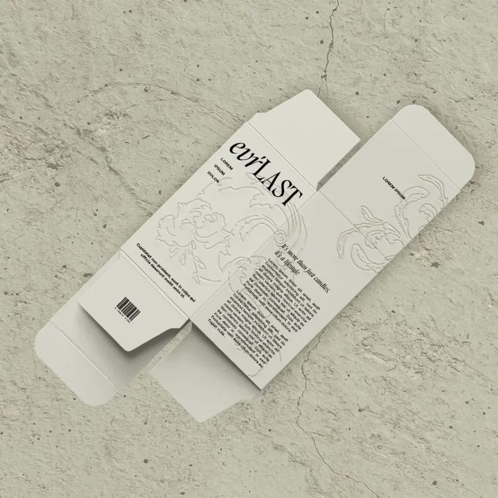 Box Texture packaging Design