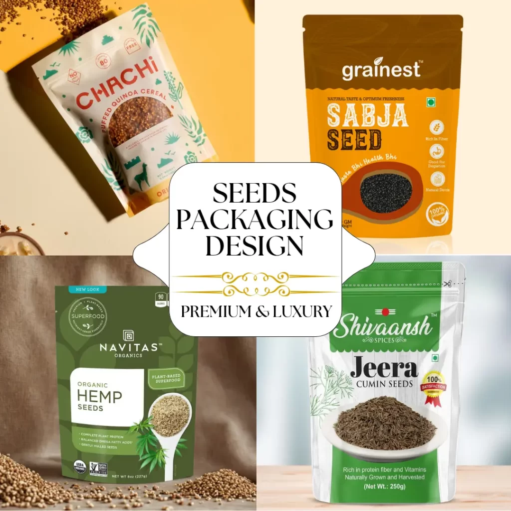 seeds Packaging design by artexpress